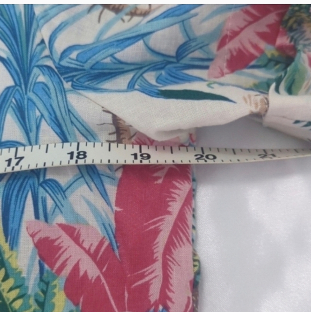 C&C Calfornia Tropical Cropped Jacket or Crop Top Xs - Picture 6 of 7